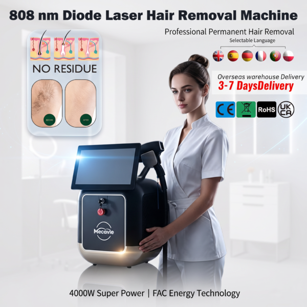 Arctic Black 4-Wavelength Diode Laser | Single-Handle Hair Removal System