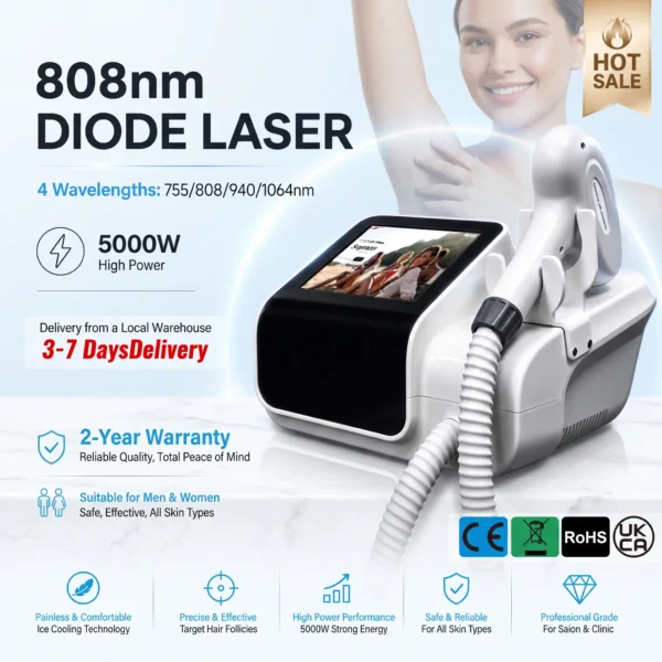 Take Professional Hair Reduction Anywhere with a Mini Diode Laser