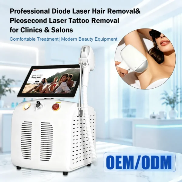 Work Smarter with a White Soprano Diode Laser System