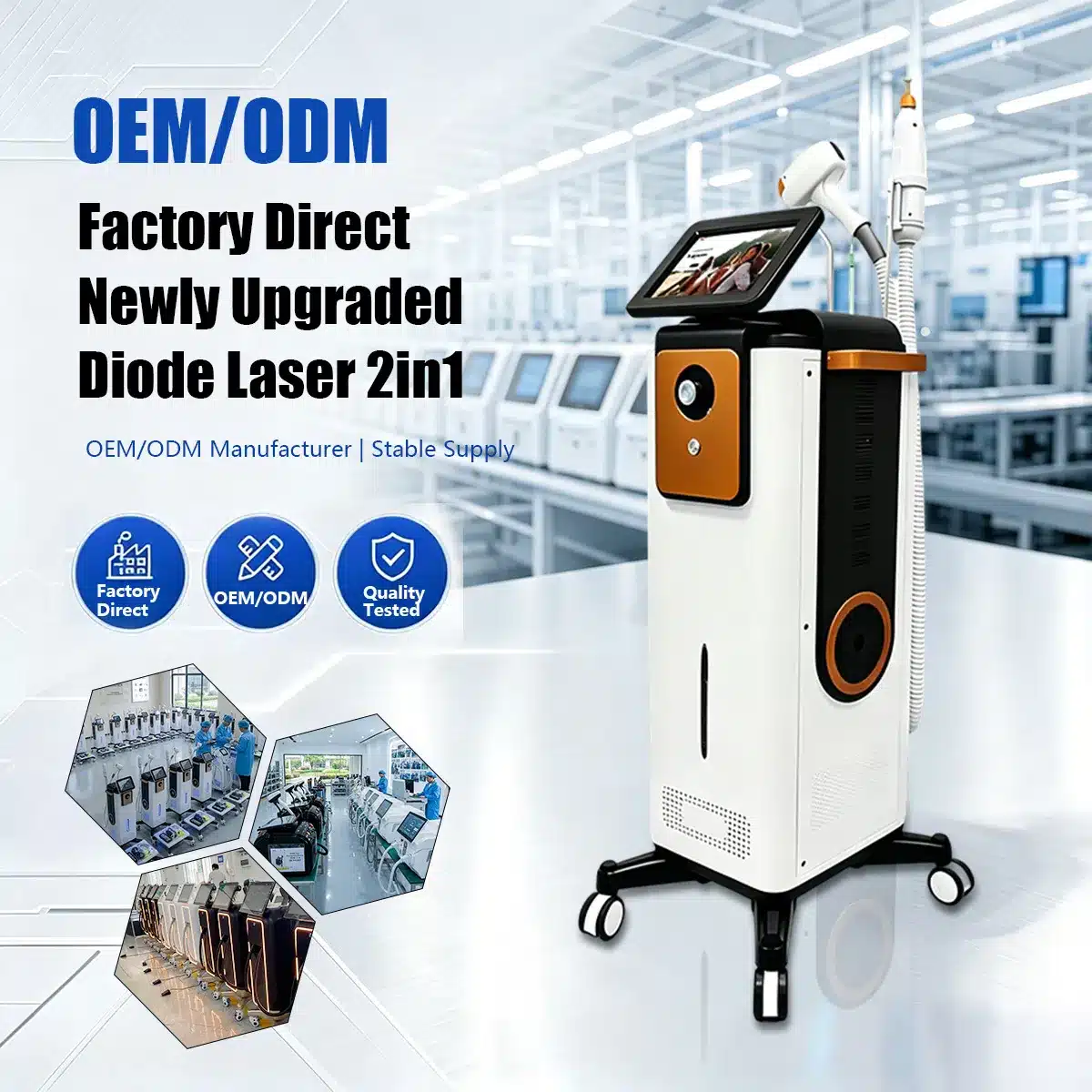 Vertical Diode Pico Laser: Hair, Tattoo & Carbon Facial Services for Your Treatment Room - Image 2