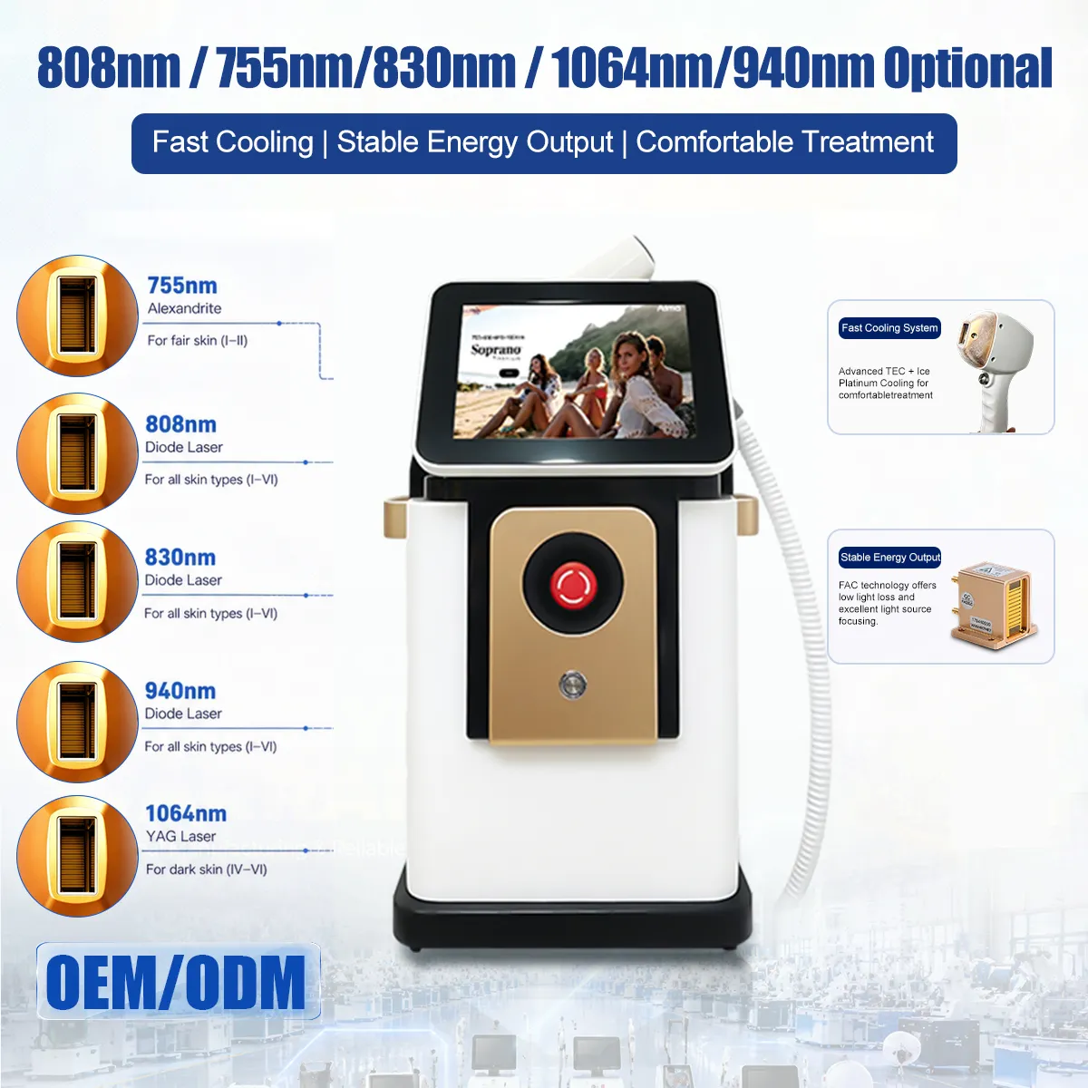 Salon Cooling Diode Laser: Comfortable Full-Body Hair Removal - Image 3